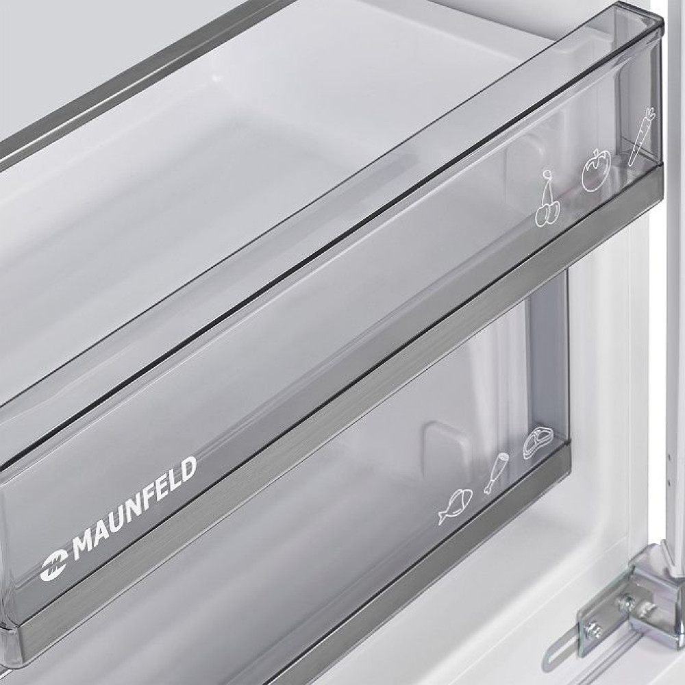 Холодильник MAUNFELD MBL177SWGR Inverter