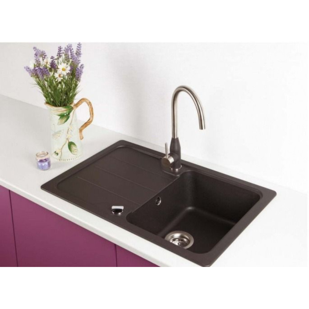 Смеситель SCHOCK Kavus массив нерж.сталь