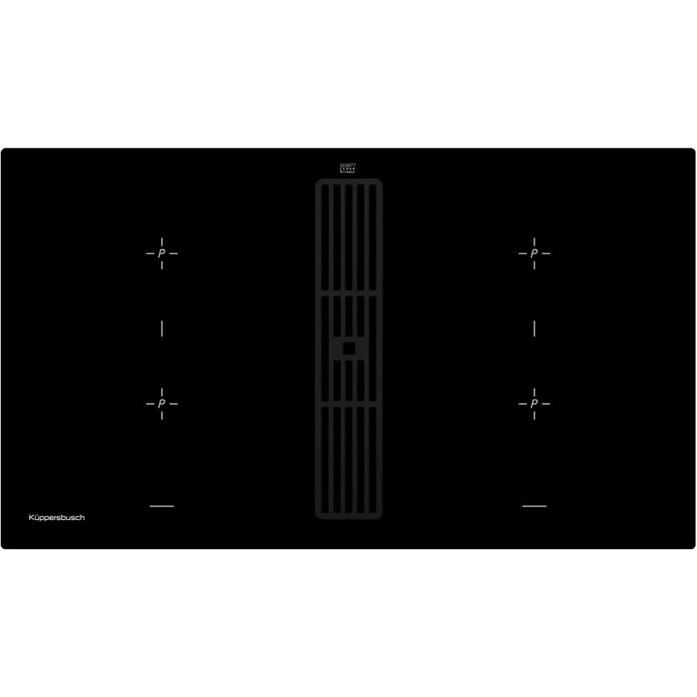 Индукционная стеклокерамич. панель Kuppersbusch KMI 9850.0 SR Black Velvet