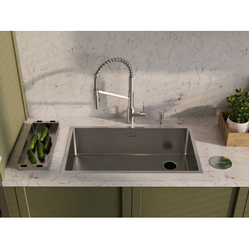 Кухонная мойка OMOIKIRI Taki 74-U/IF-GB Side (арт.4993172)