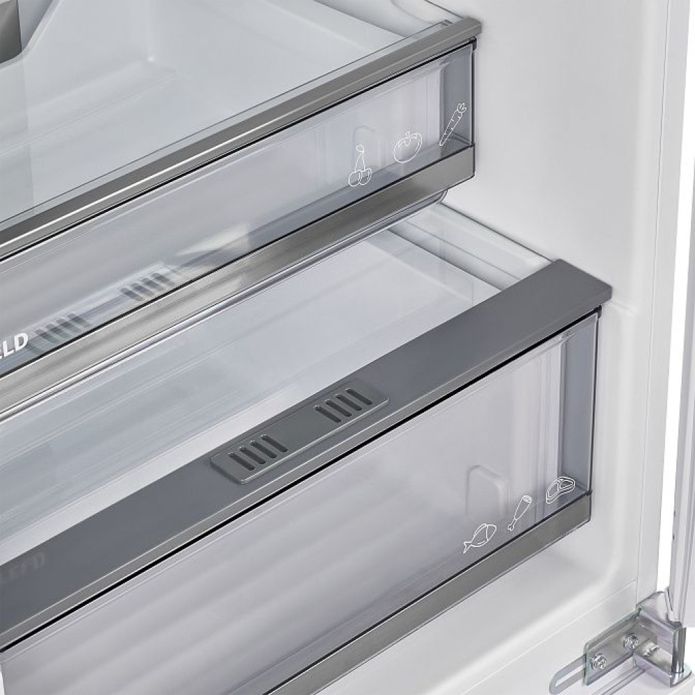 Холодильник MAUNFELD MBF177NFFWGR Inverter