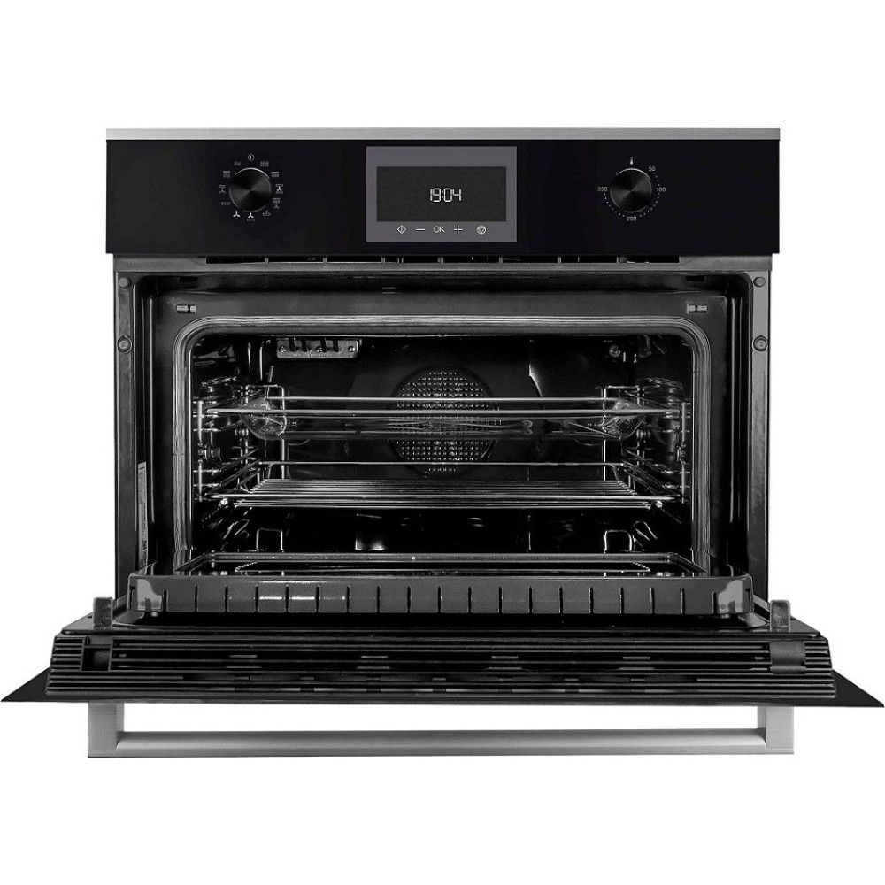 Компактный духовой шкаф с микроволнами Kuppersbusch CBM 6330.0 KSM6 MattBlack