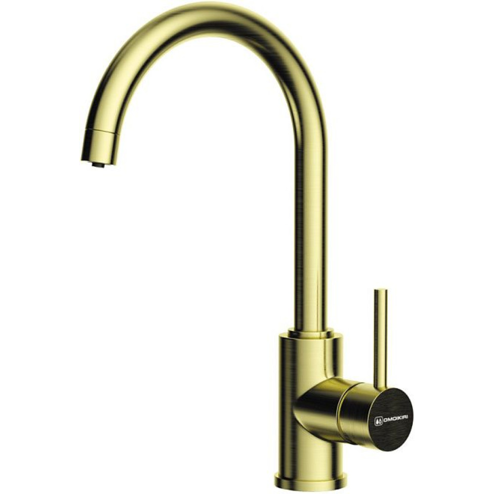 Смеситель OMOIKIRI Shinagawa 2 Plus-LG латунь/светлое золото (арт.4994483)
