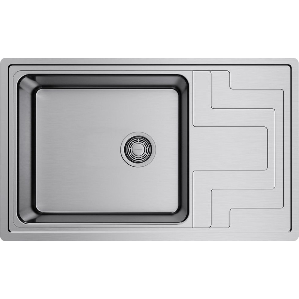 Кухонная мойка OMOIKIRI Mizu 78-LB-IN нерж. сталь/нержавеющая сталь (арт. 4973729)