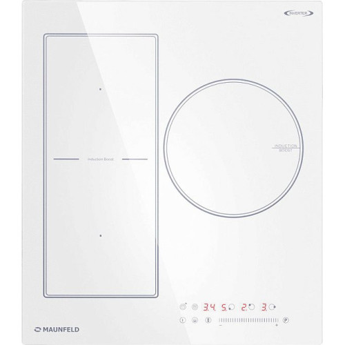 Индукционная стеклокерамич. панель MAUNFELD CVI453SBWH Inverter