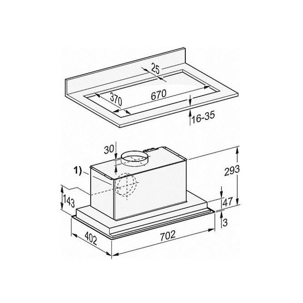 Вытяжка Miele DA 2578 CLST