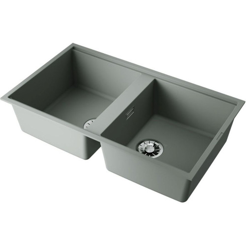 Мойка Omoikiri Kitagawa 83-2-U-WG Artceramic/wind green (арт.4993253)