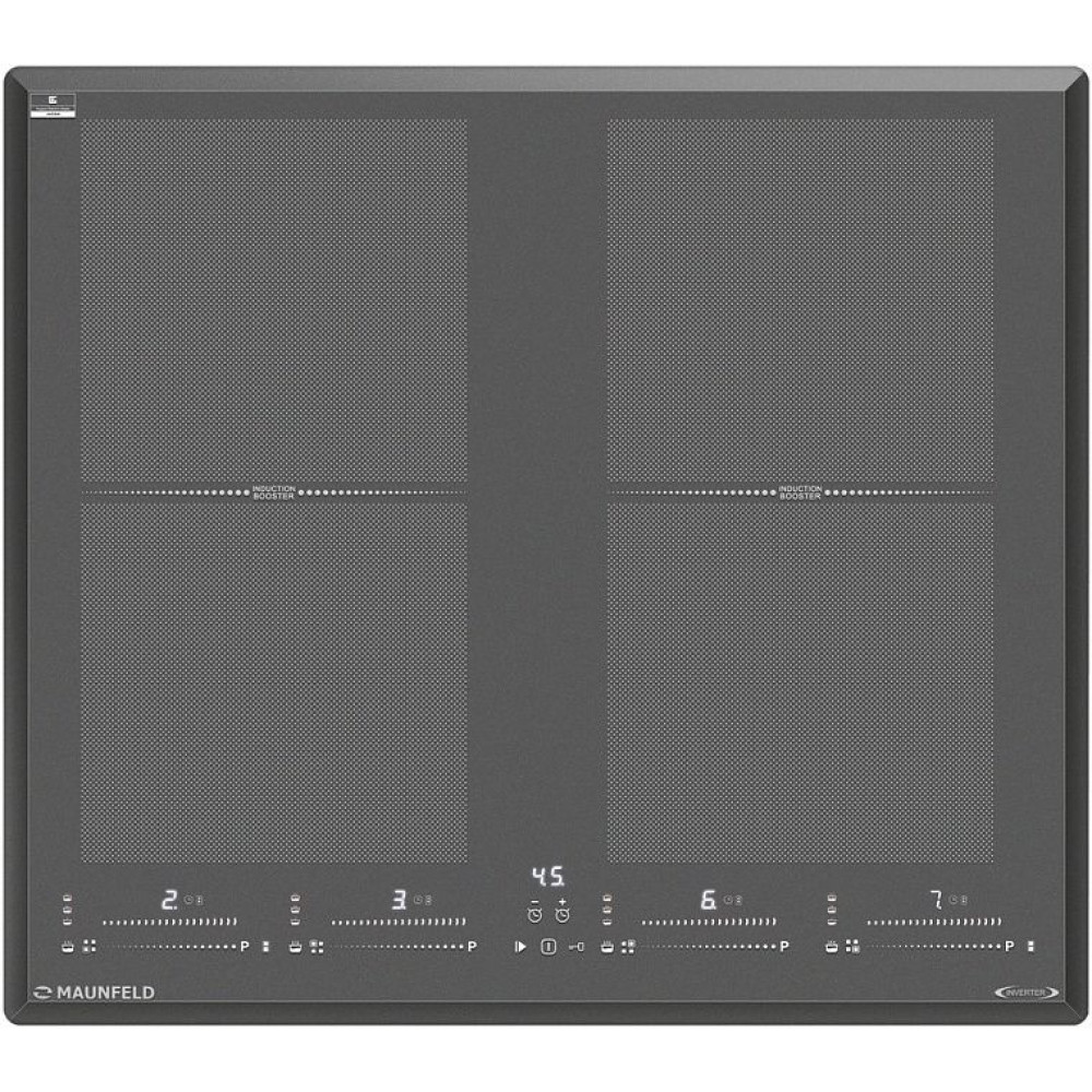 Индукционная стеклокерамич. панель MAUNFELD CVI594SF2DGR Inverter