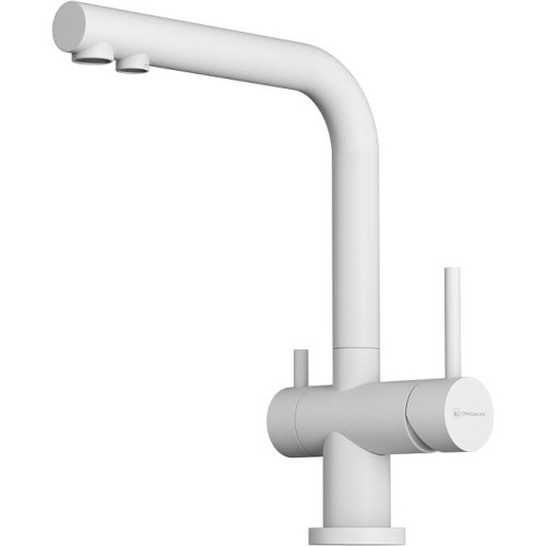 Смеситель OMOIKIRI Nagano-WH-P латунь/белый (арт.4974054)