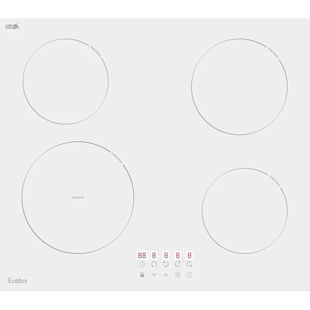 Варочная панель Evelux HEI 641 W