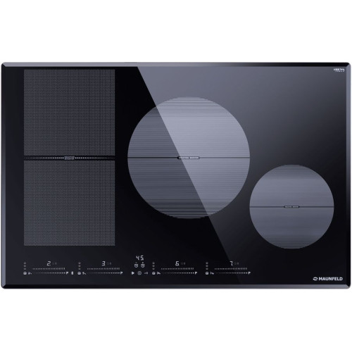 Индукционная стеклокерамич. панель Maunfeld CVI804SFBK LUX
