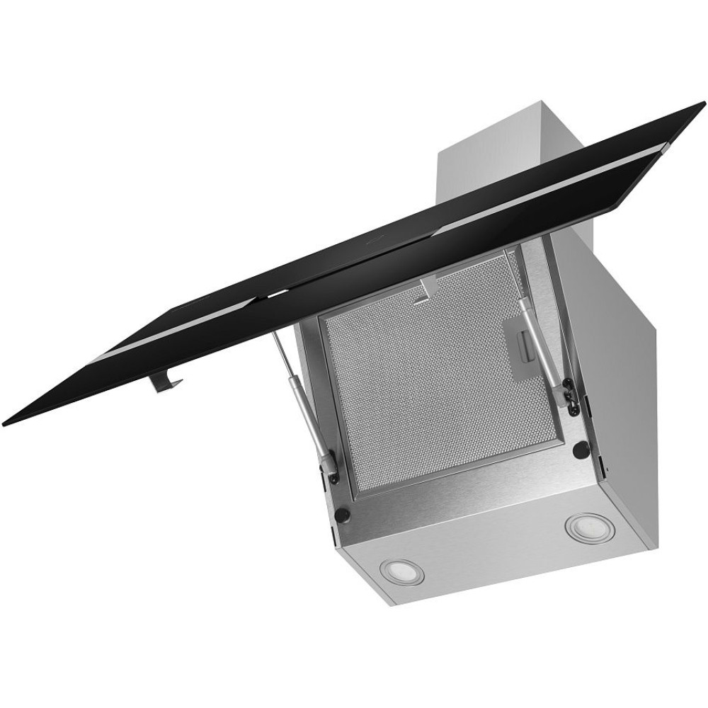 Вытяжка Maunfeld MERSEY 90 нерж/черное стекло