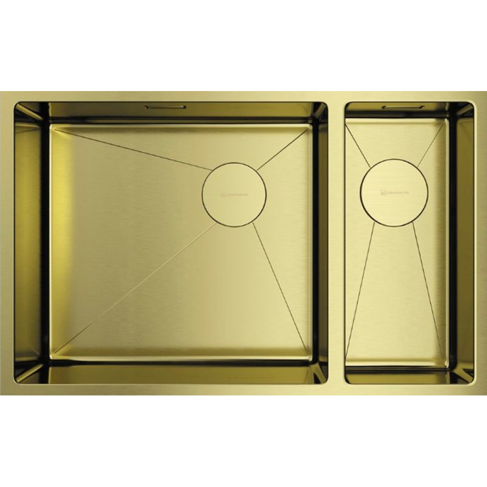 Кухонная мойка OMOIKIRI Taki 69-2-U/IF-LG-L Side(арт.4997051)