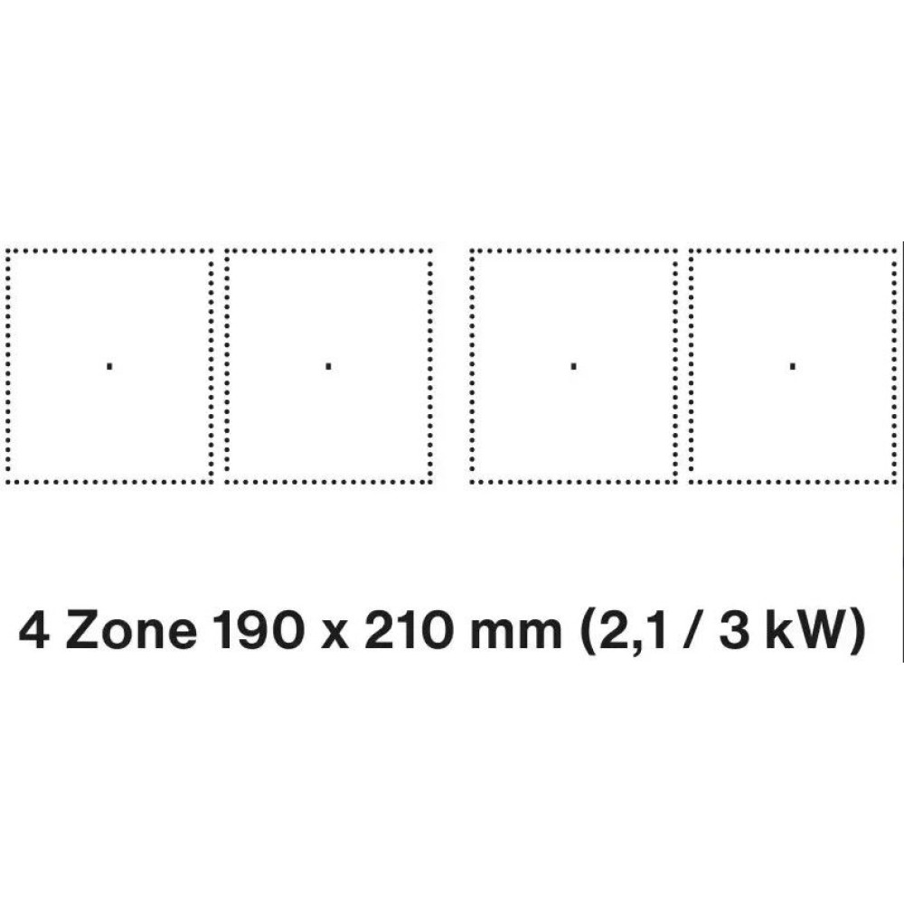 Индукционная стеклокерамич. панель Falmec PIANO INDUZIONE 88x40 Panoramic