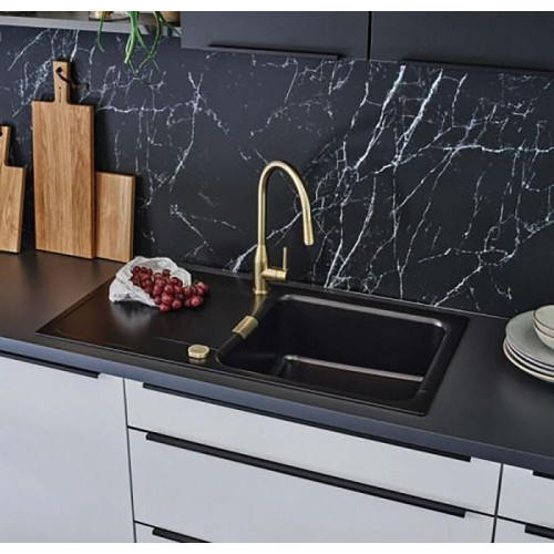 Смеситель SCHOCK Kavus оружнейная сталь