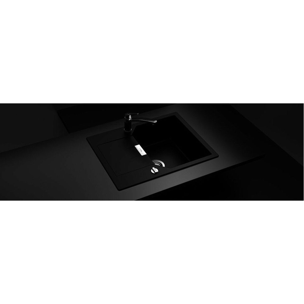 Мойка SCHOCK Manhattan 40 D Cristalite корз.клапан 640x510 оникс