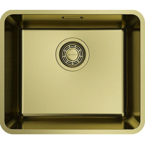 Кухонная мойка OMOIKIRI Omi 43-U/I-LG Ultra Mini нерж.сталь/светлое золото