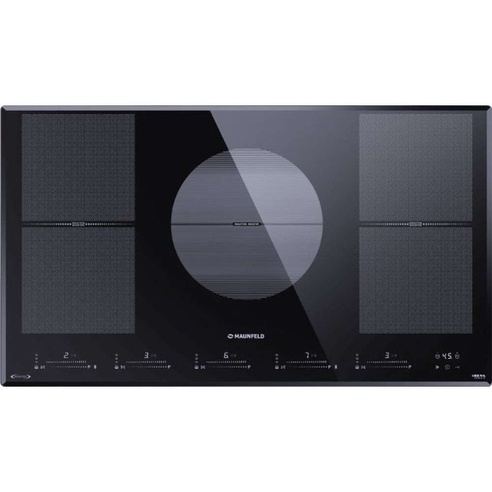 Индукционная стеклокерамич. панель MAUNFELD CVI905SFBK LUX Inverter