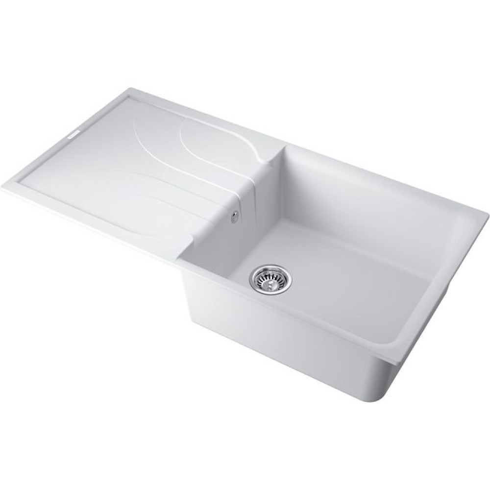 Мойка Omoikiri Yasugata 100-WH Tetogranit/белый