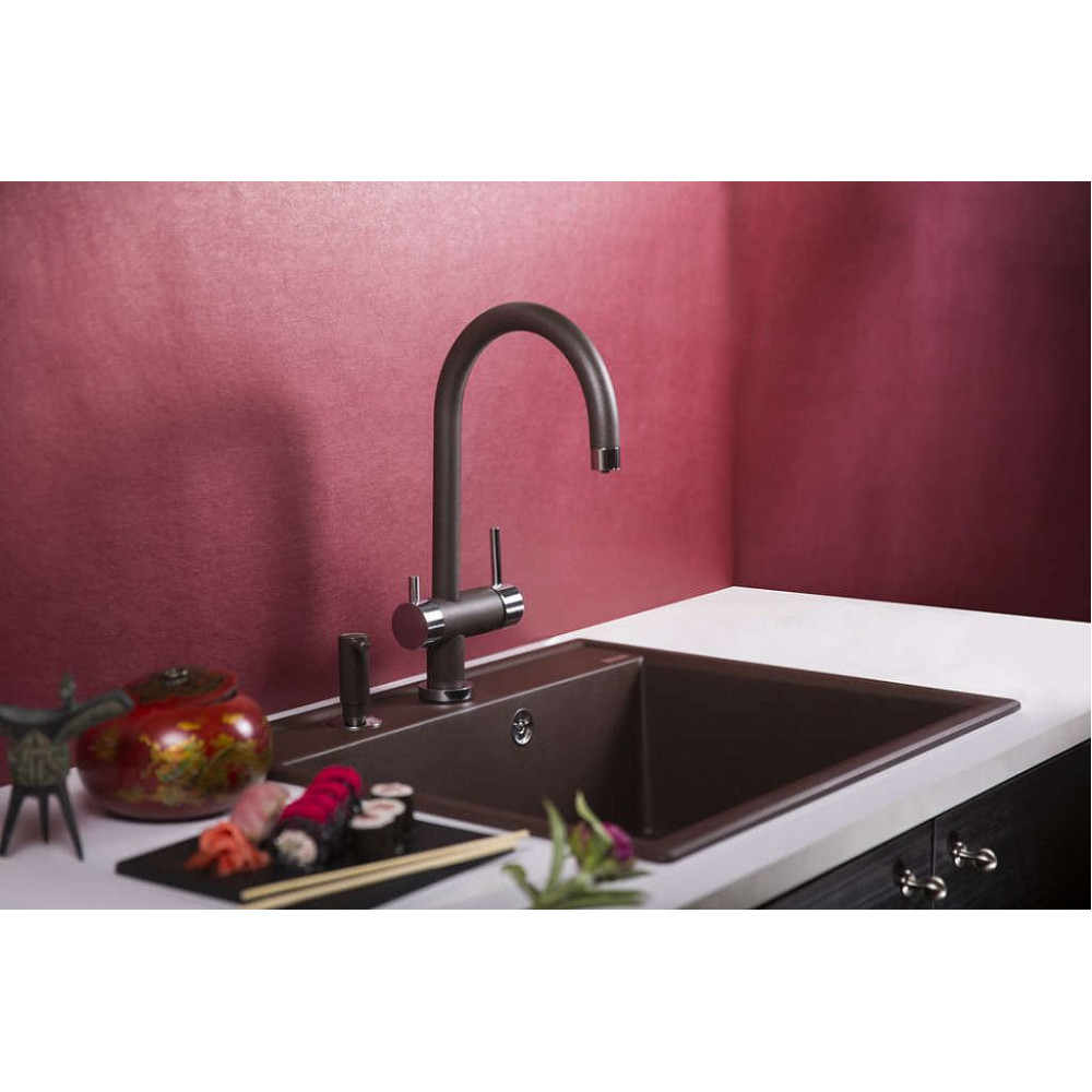 Кухонная мойка OMOIKIRI Daisen 51-BL Artgranit/черный (арт.4997303)