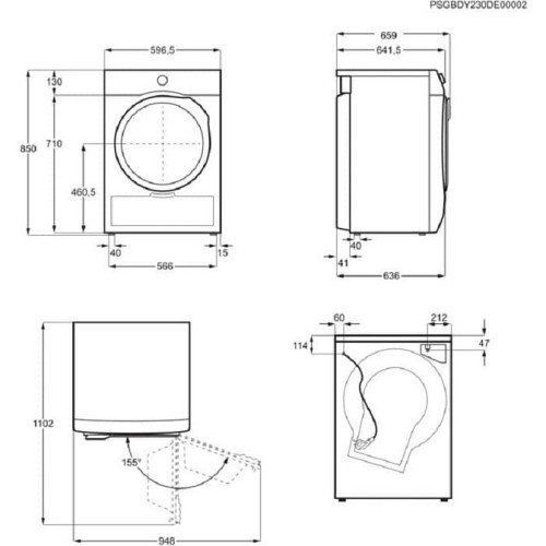 Сушильная машина Electrolux EW7D394UCE