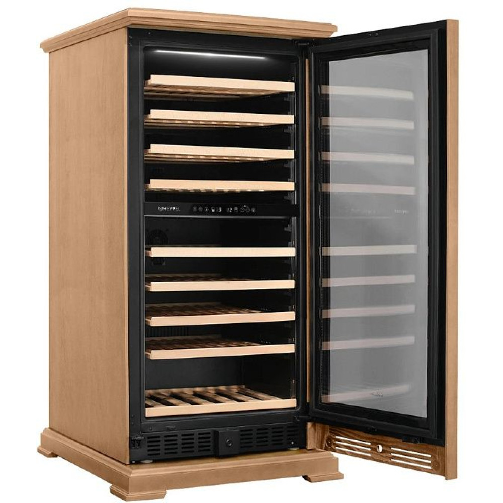 Винный холодильник Meyvel MV99PRO-KBT2 (Натуральный бук)