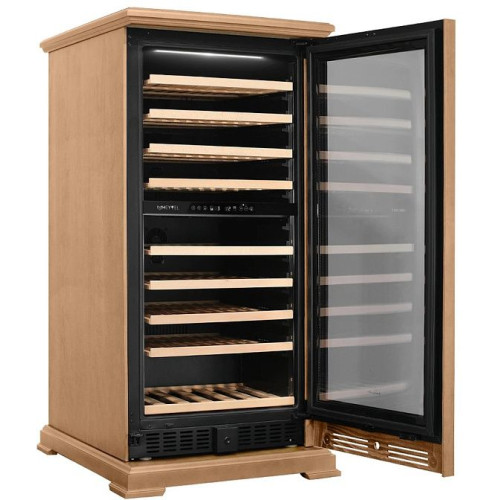 Винный холодильник Meyvel MV99PRO-KBT2 (Натуральный бук)