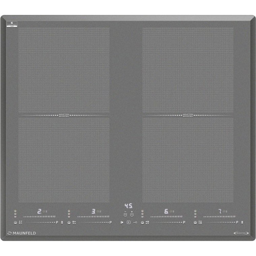 Индукционная стеклокерамич. панель MAUNFELD CVI594SF2LGR Inverter