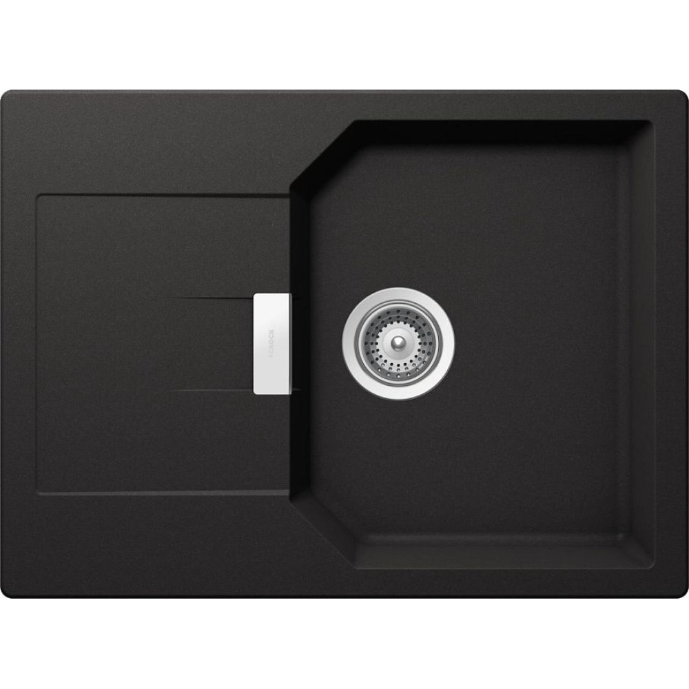 Мойка SCHOCK Manhattan 40 D Cristalite корз.клапан 640x510 неро