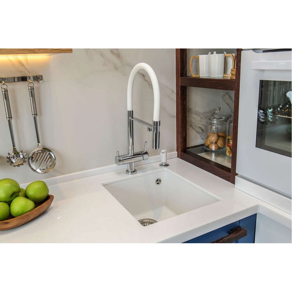 Кухонная мойка OMOIKIRI Bosen 38-U-BL(арт.4993157)