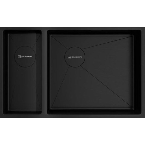 Кухонная мойка OMOIKIRI Taki 69-2-U/IF-GB-R Side (арт.4993183)