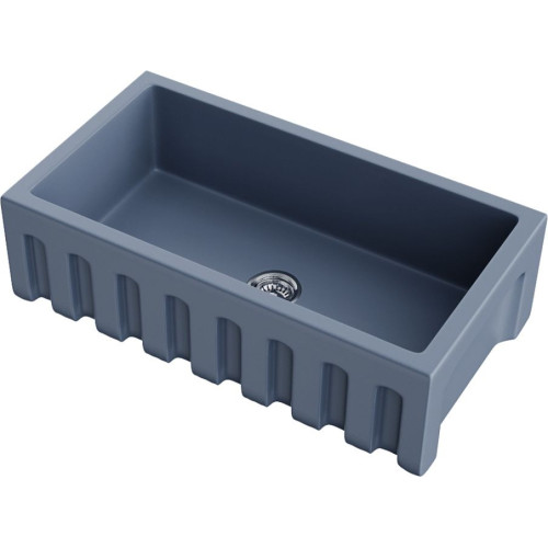 Кухонная мойка OMOIKIRI Mikura 83-SB Natceramic/smoky blue (арт.4997083)