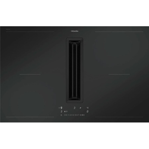 Индукционная стеклокерамич. панель с вытяжкой Miele KMDA7876FL-U 125 Gala Ed