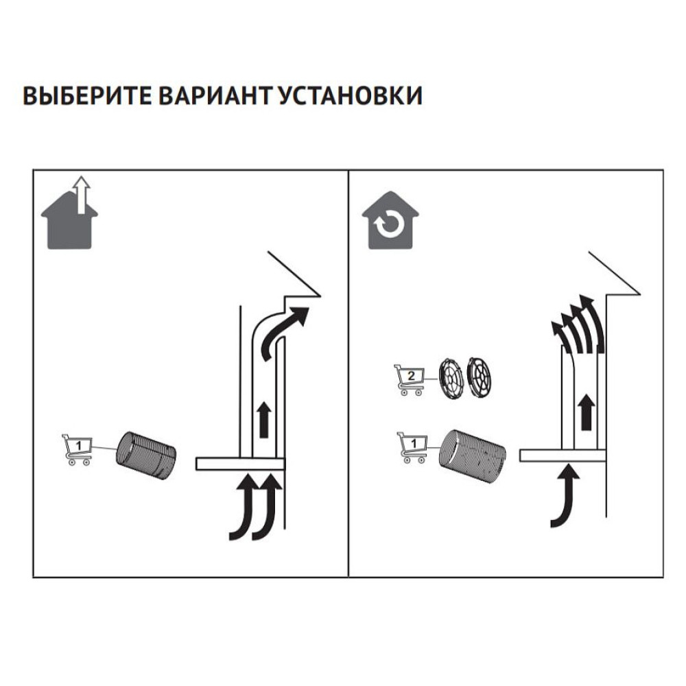 Вытяжка Korting KHI 60945 DGN