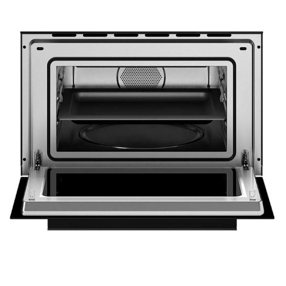 Компактный дух.шкаф с СВЧ Bertazzoni FMOD4077MTB1 Чёрное стекло