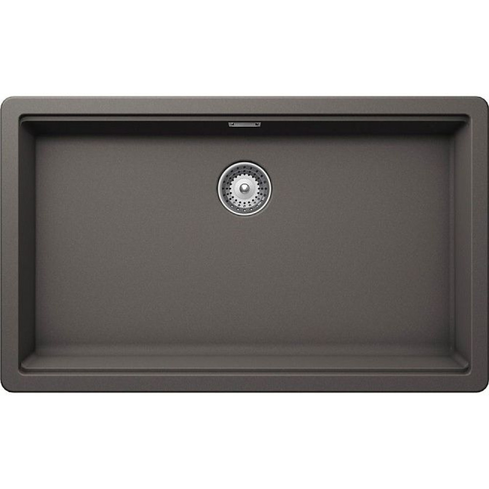 Мойка SCHOCK Greenwich 80 Cristadur (подстольный монтаж) серебристый камень