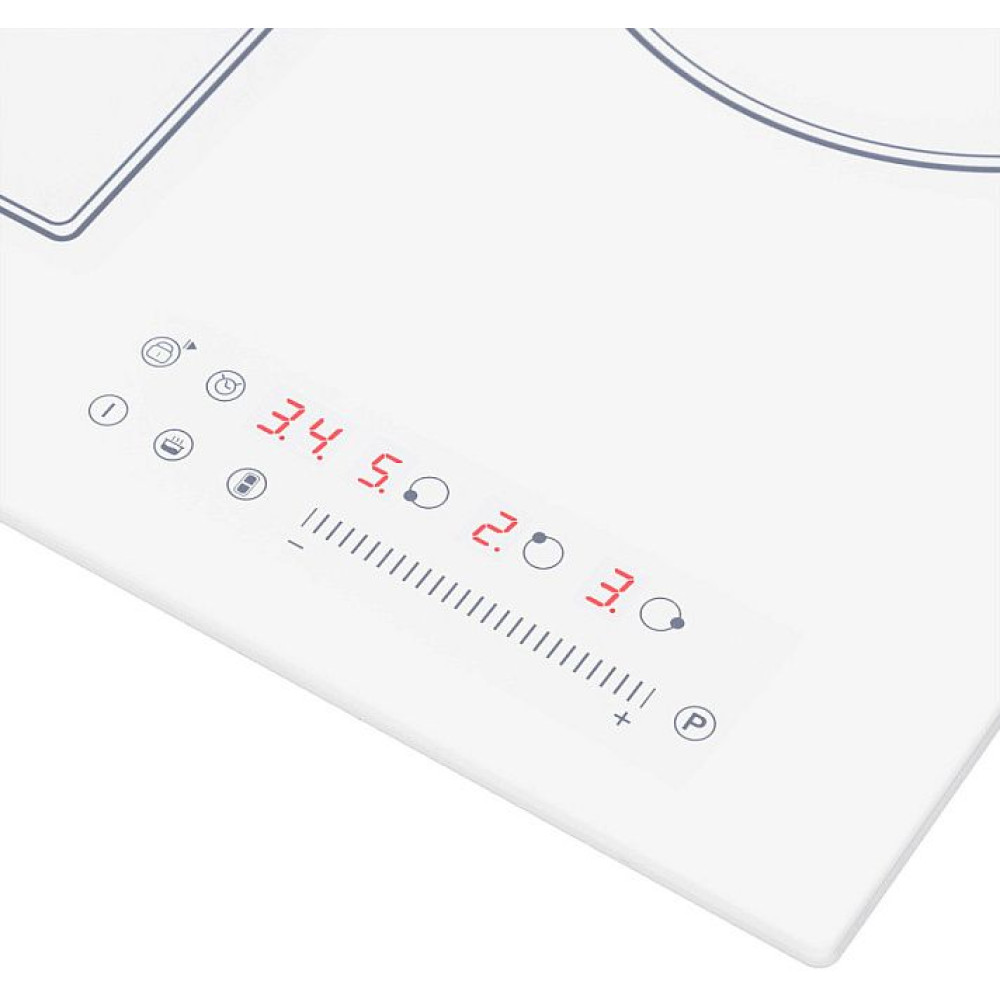 Индукционная стеклокерамич. панель MAUNFELD CVI453SBWH Inverter