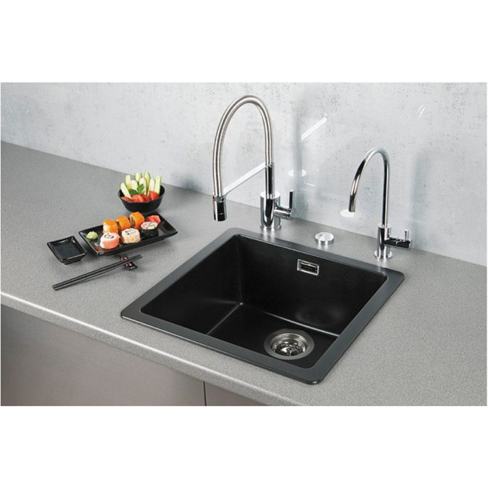 Мойка SCHOCK Soho 50 (N-100S) Cristadur 450x430 серебристый камень