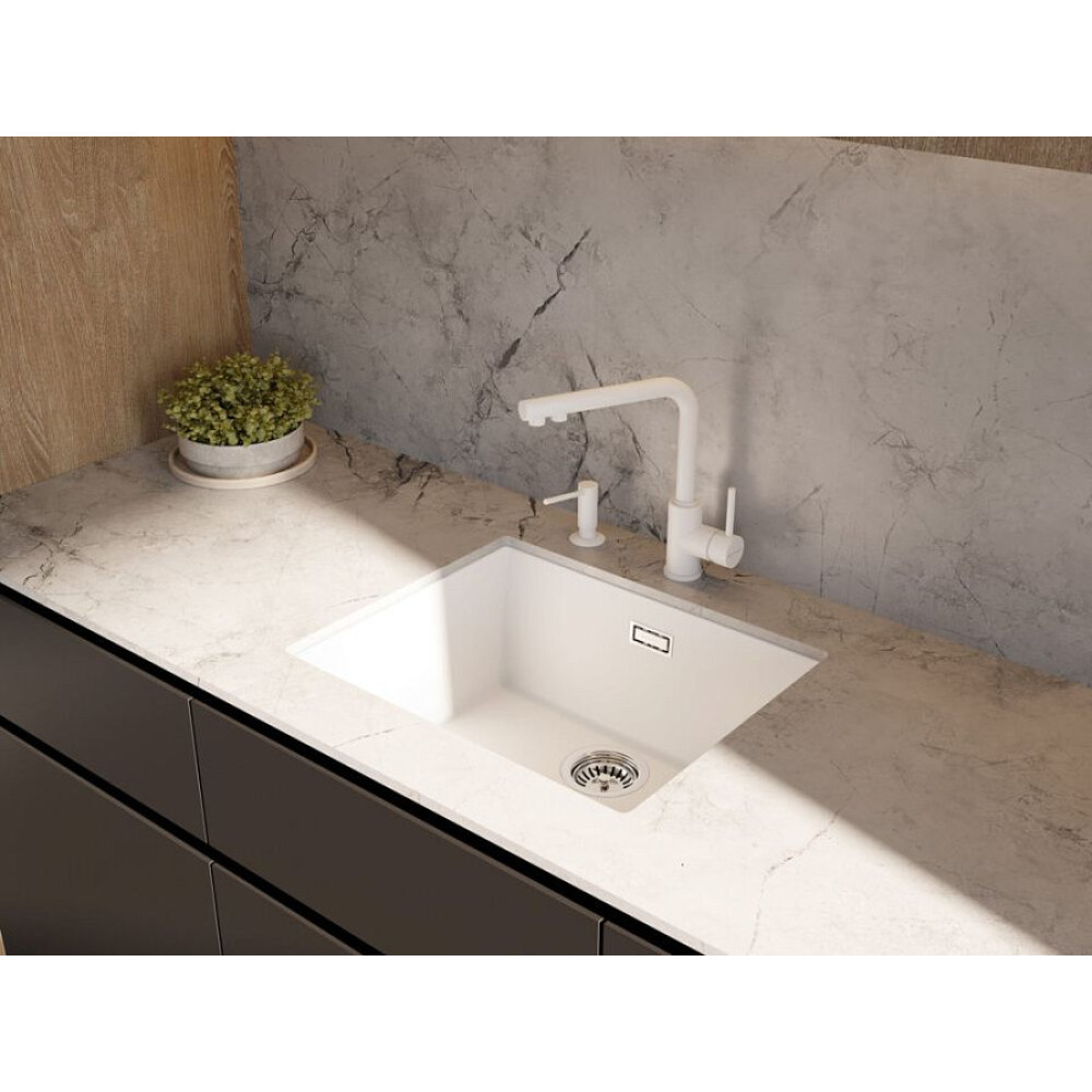 Кухонная мойка OMOIKIRI Yamakawa 55T-U/I-WH (арт.4993431)