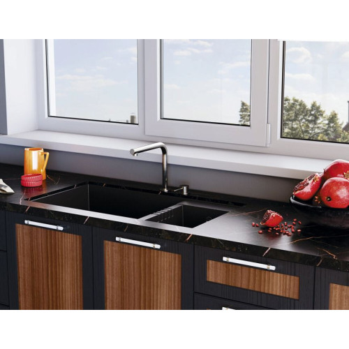 Мойка Omoikiri Tedori 85-2-U-ES Tetogranit/эспрессо