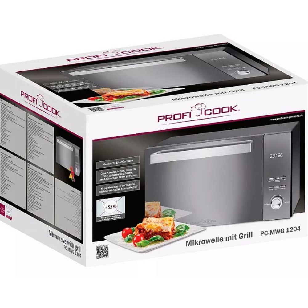 Микроволновая печь Profi Cook PC-MWG 1204 schwarz