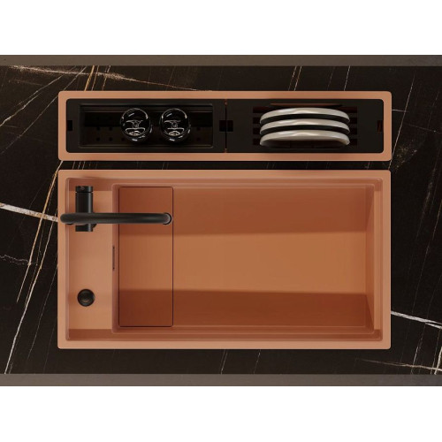 Мойка Kinaru PRO 86-U/I-WH Artceramic/белый(арт.4997026)