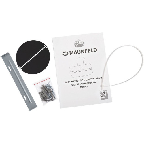 Вытяжка Maunfeld Mersey 60 белый\вставка сатин