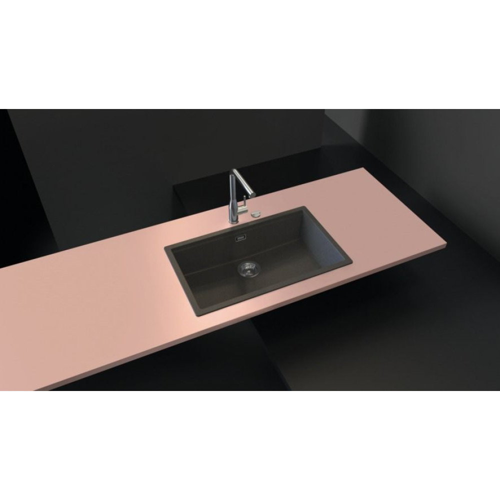 Мойка SCHOCK Lahti 80 Cristalite оникс