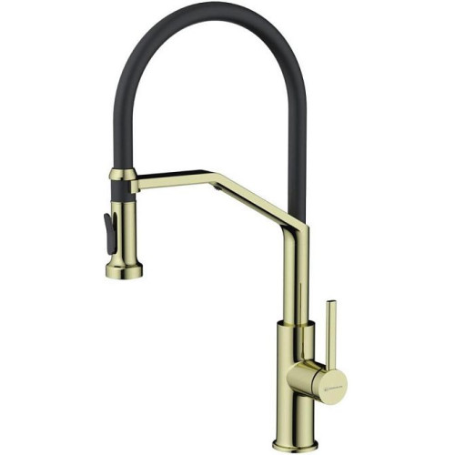 Смеситель OMOIKIRI Makkari 2 Plus-SB-LG-BL (арт.4994496 )