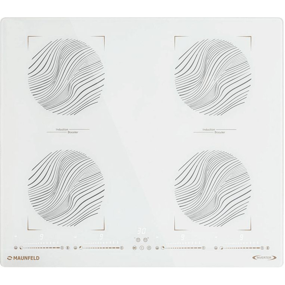 Индукционная варочная панель MAUNFELD CVI594SB2WHF Inverter