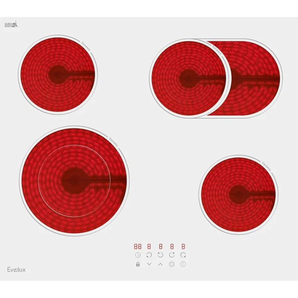 Варочная панель Evelux HEV 642 W