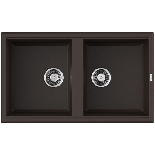 Мойка Omoikiri Tedori 86-2-DC Tetogranit/темный шоколад