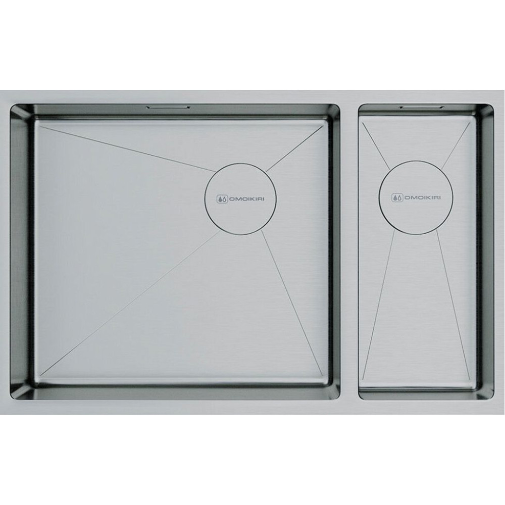 Кухонная мойка OMOIKIRI Taki 69-2-U/IF-IN-L Side(арт.4997049)