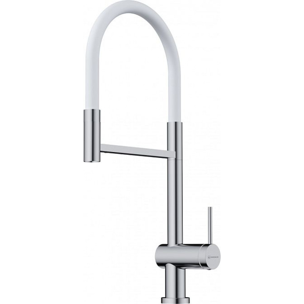 Смеситель OMOIKIRI Kanto-2 Plus-SB-C-WH латунь/хром/белый